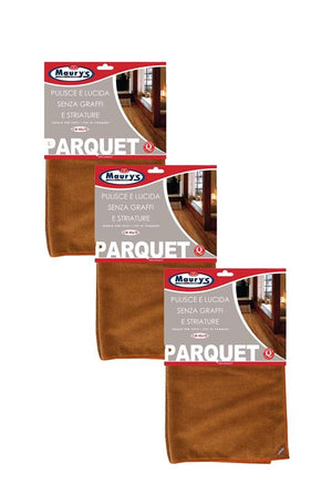 KIT SET 3 PZ MAURY'S PANNO PER IL PARQUET 45 X 70 CM