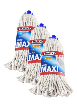 KIT SET 3 PZ MAURY'S MOP MAXI IN COTONE 32CM