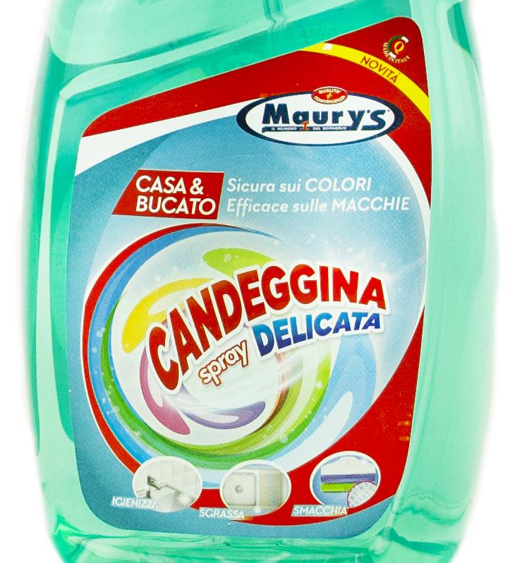 KIT SET 4 PZ MAURY'S SPRAY 750ML CANDEGGINA DELICATA