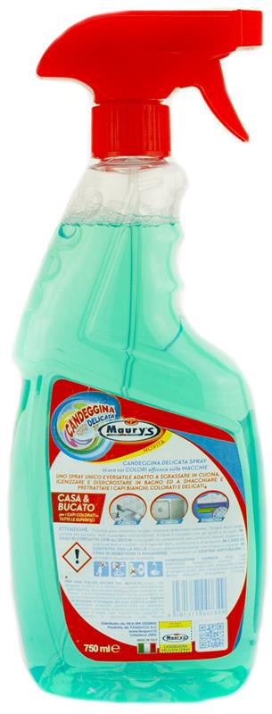 KIT SET 4 PZ MAURY'S SPRAY 750ML CANDEGGINA DELICATA