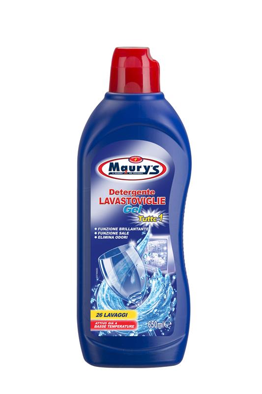KIT SET 2 PZ MAURY'S DETERSIVO LAVASTOVIGLIE GEL 650ML