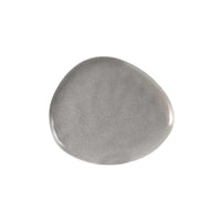 SET 6 PIATTI PIANI IN CERAMICA DA 30 CM IN COLORE GRIGIO AD EFFETTO MARMO