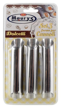 KIT SET 3 PZ MAURY'S DOLCETTI SET 3 FORME PER CANNOLI