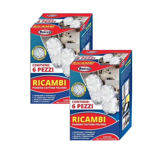 KIT SET 2 PZ MAURY'S RICAMBI PER PIUMINO CATTURA POLVERE