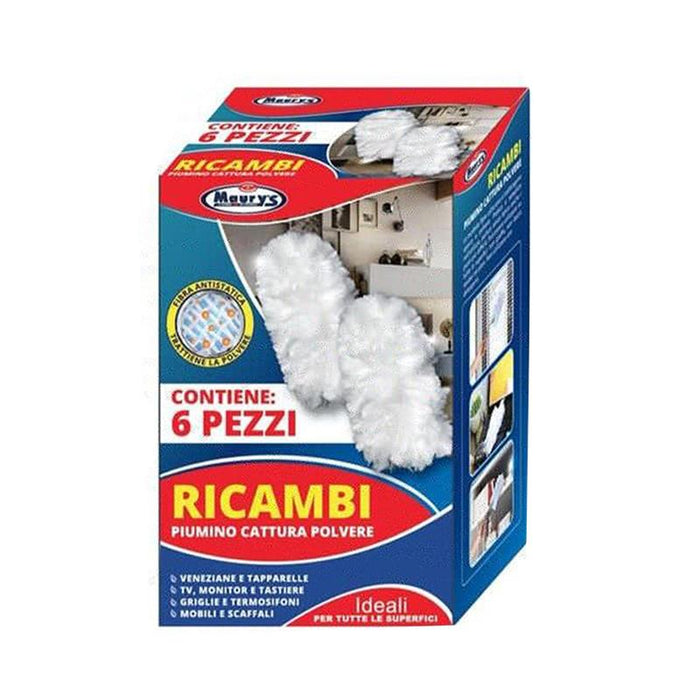 KIT SET 2 PZ MAURY'S RICAMBI PER PIUMINO CATTURA POLVERE