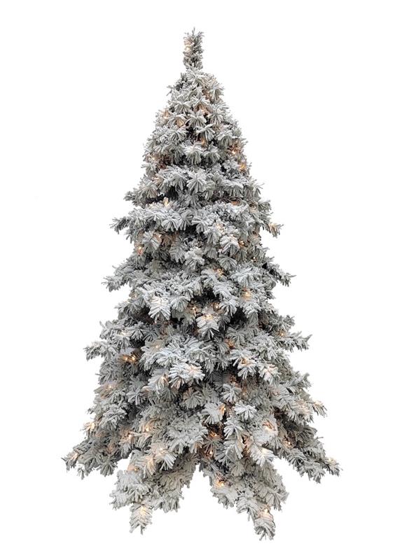 ALBERO CHAMONIX CON LUCI 180 CM CON 300 TIPS LUCI LED INTEGRATE INNEVATO E FOLTO