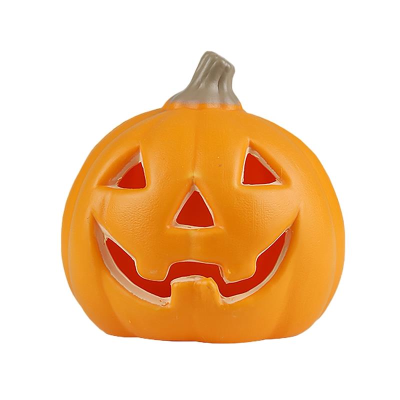 ZUCCHETTA A TESCHIO CON LED 12X12 H CM COLORE ARANCIONE