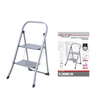 MAURY'S SGABELLO SCALA PIEGHEVOLE A 2 GRADINI