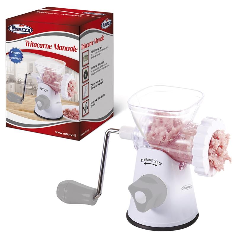 MAURY'S TRITACARNE MANUALE CON DISCHI IN ACCIAIO