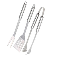 MAURY'S GRILL SET 3 UTENSILI IN ACCIAIO PER BARBECUE OKS
