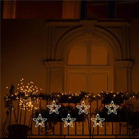 HIGH-TECH STELLA NATALIZIA 42 LED CM.36 X 34 A BATTERIA LUCI CALDE