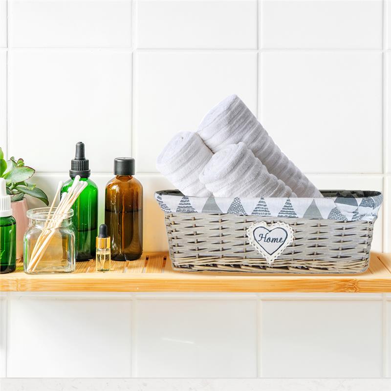 SET 5 CESTINI RETTANGOLARI SOLUZIONE ELEGANTE PER LA TUA BIANCHERIA