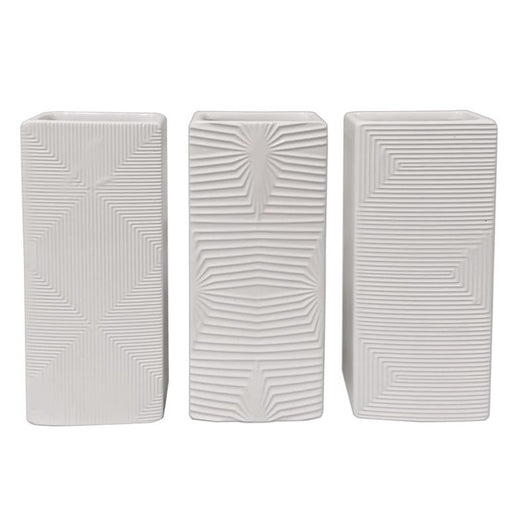 MA MAISON EVAPORATORE GEOMETRICO PER TERMOSIFONE BIANCO 10X4X18 CM FANTASIA ASSORTITA