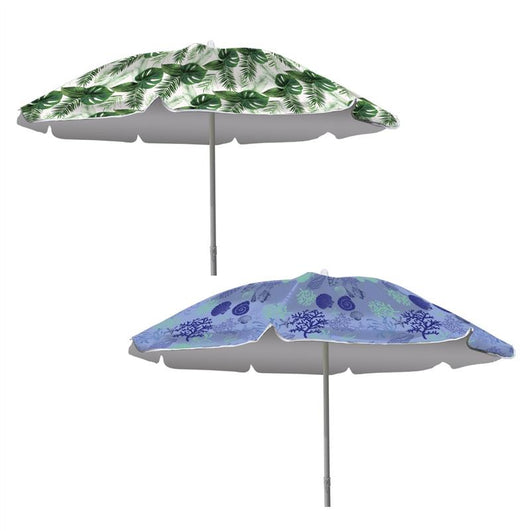 MA MAISON OMBRELLONE SUMMER CM.180 TUBO PROTEZIONE RAGGI UV FANTASIA ASSORTITA