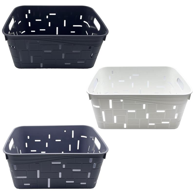 MA MAISON CESTINO MODELLO ABSTRACT CHIC CM 35X25 COLORAZIONE ASSORTITA