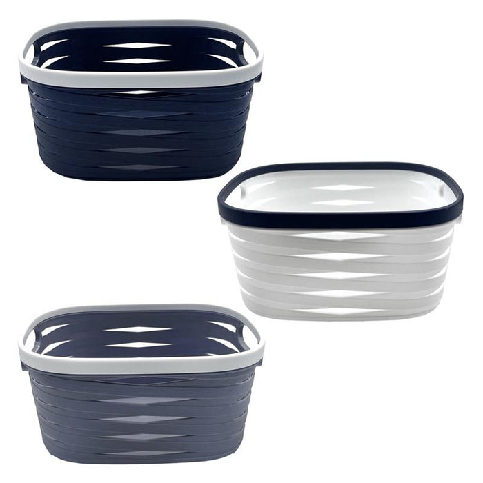 MA MAISON CESTINO CIRCLES CHIC 30X21X13 CM COLORI ASSORTITI