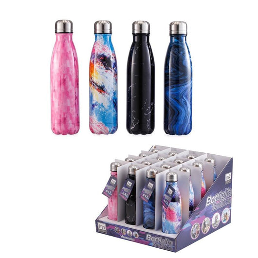 MA MAISON BOTTIGLIA TERMICA ABSTRACT COLORI E FANTASIA ASSORTITI 50 ML CON COMODO TAPPO