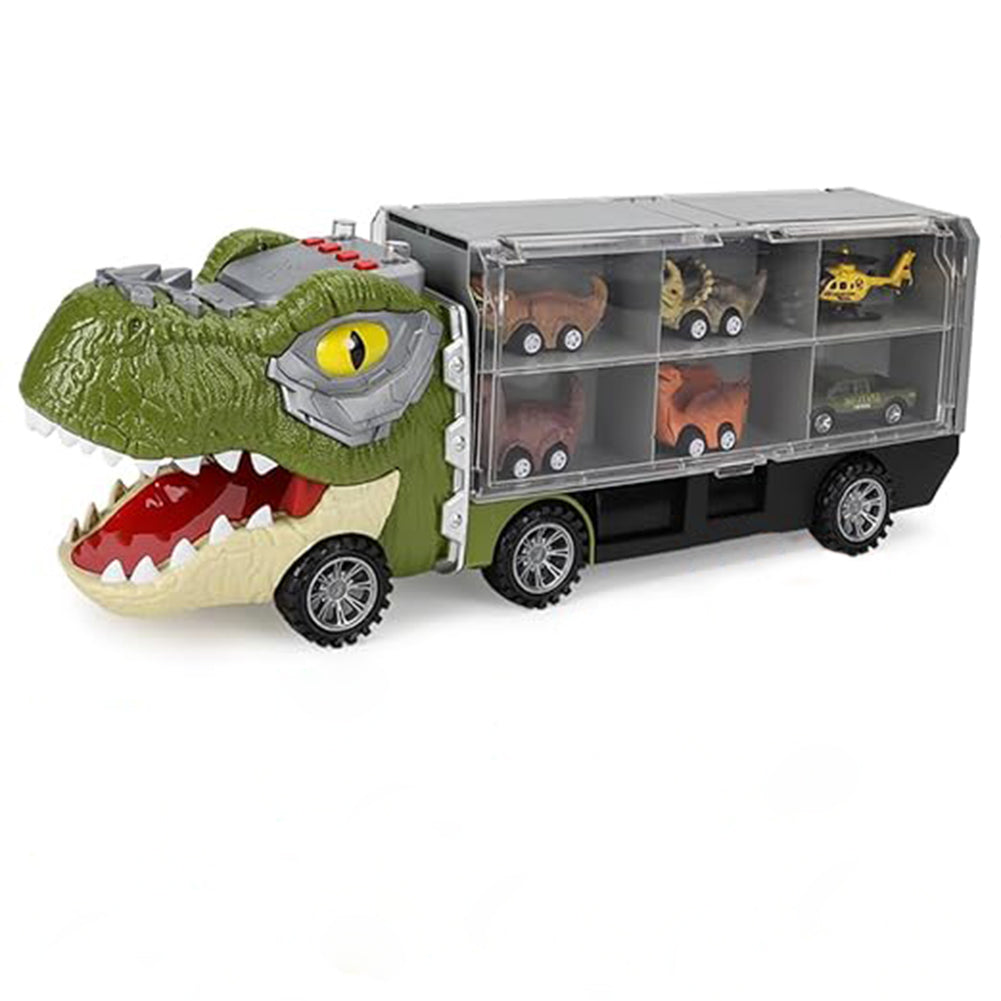 Camion Dinosauro 6 in 1 Giocattolo per Bambini Gioco Idea Regalo con Auto