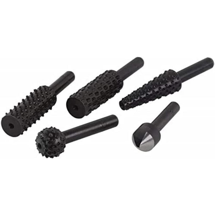 Set Raspe e Svasatori per Trapano Wolfcraft 5 Pz