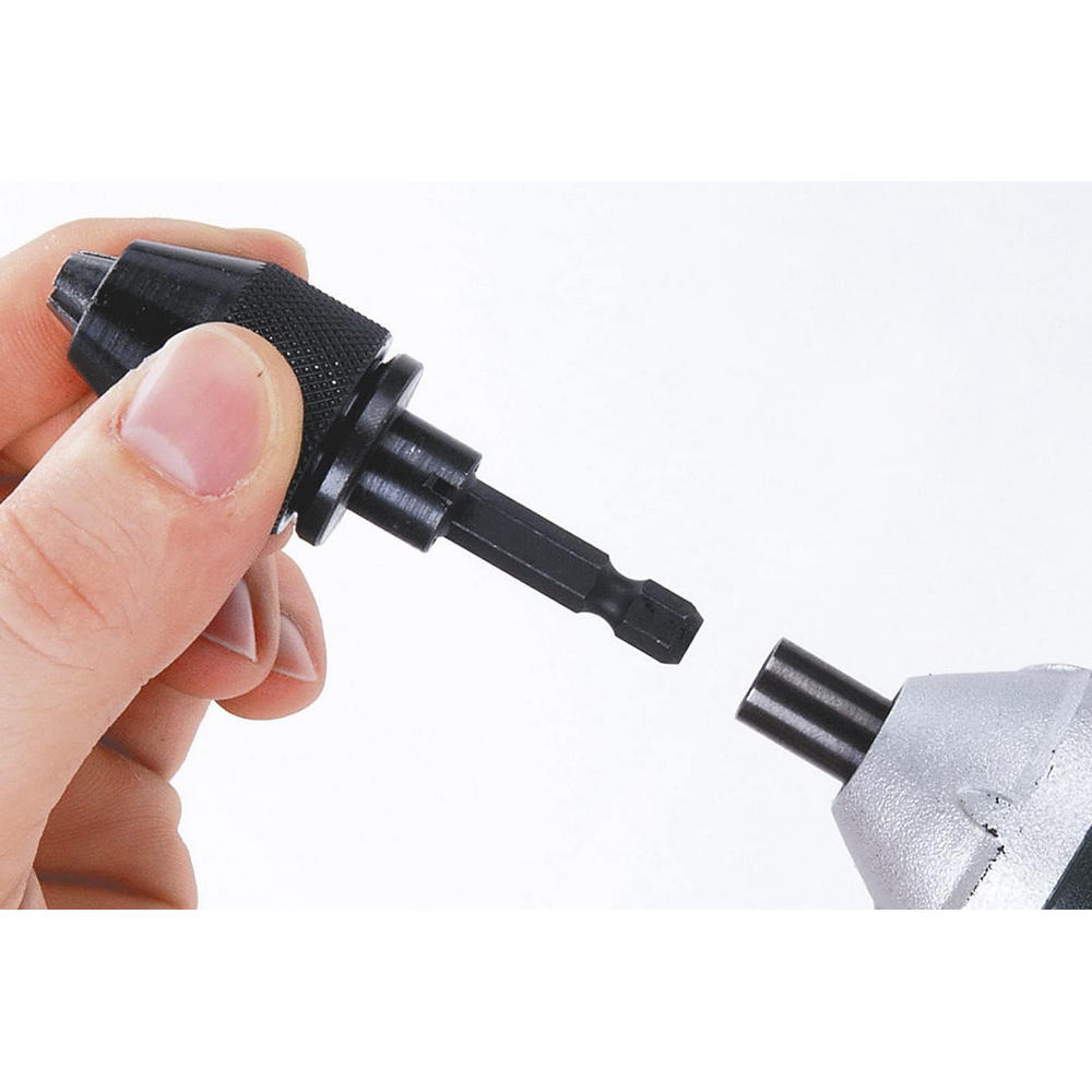 Mandrino Autoserrante con Codolo Esagonale per Trapano Wolfcraft