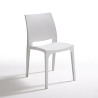 Sedia Love Impilabile Bianca