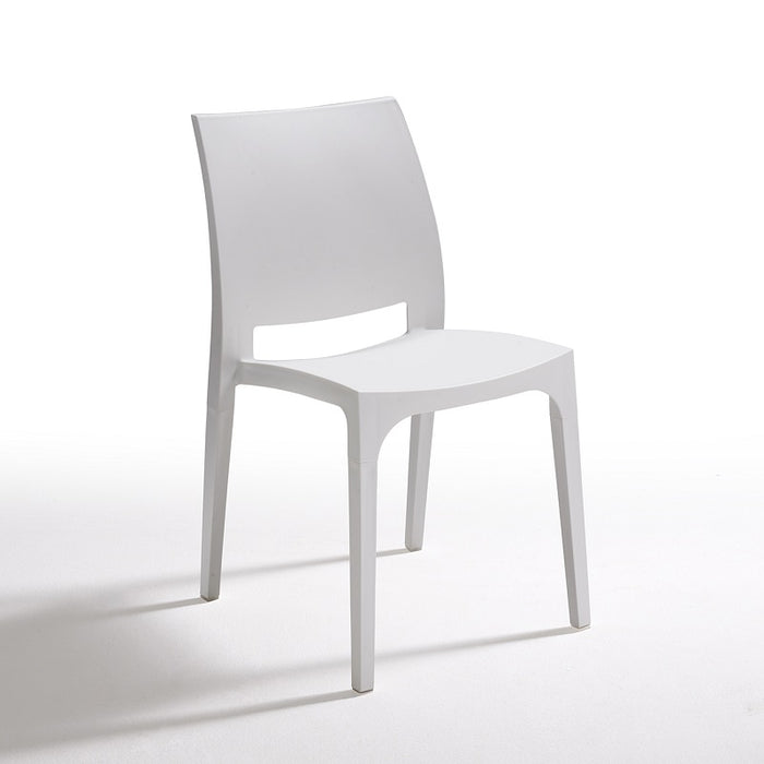 Sedia Love Impilabile Bianca