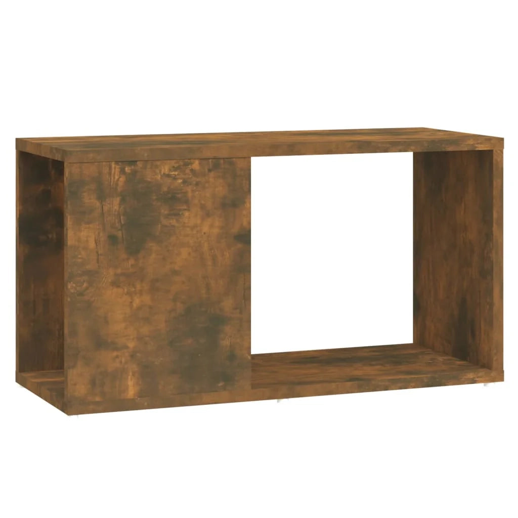 Mobile TV multimediale mensola TV credenza TV sala da pranzo soggiorno camera da letto rovere affumicato 60 x 24 x 32 cm legno ingegnerizzato marrone 02_0027373
