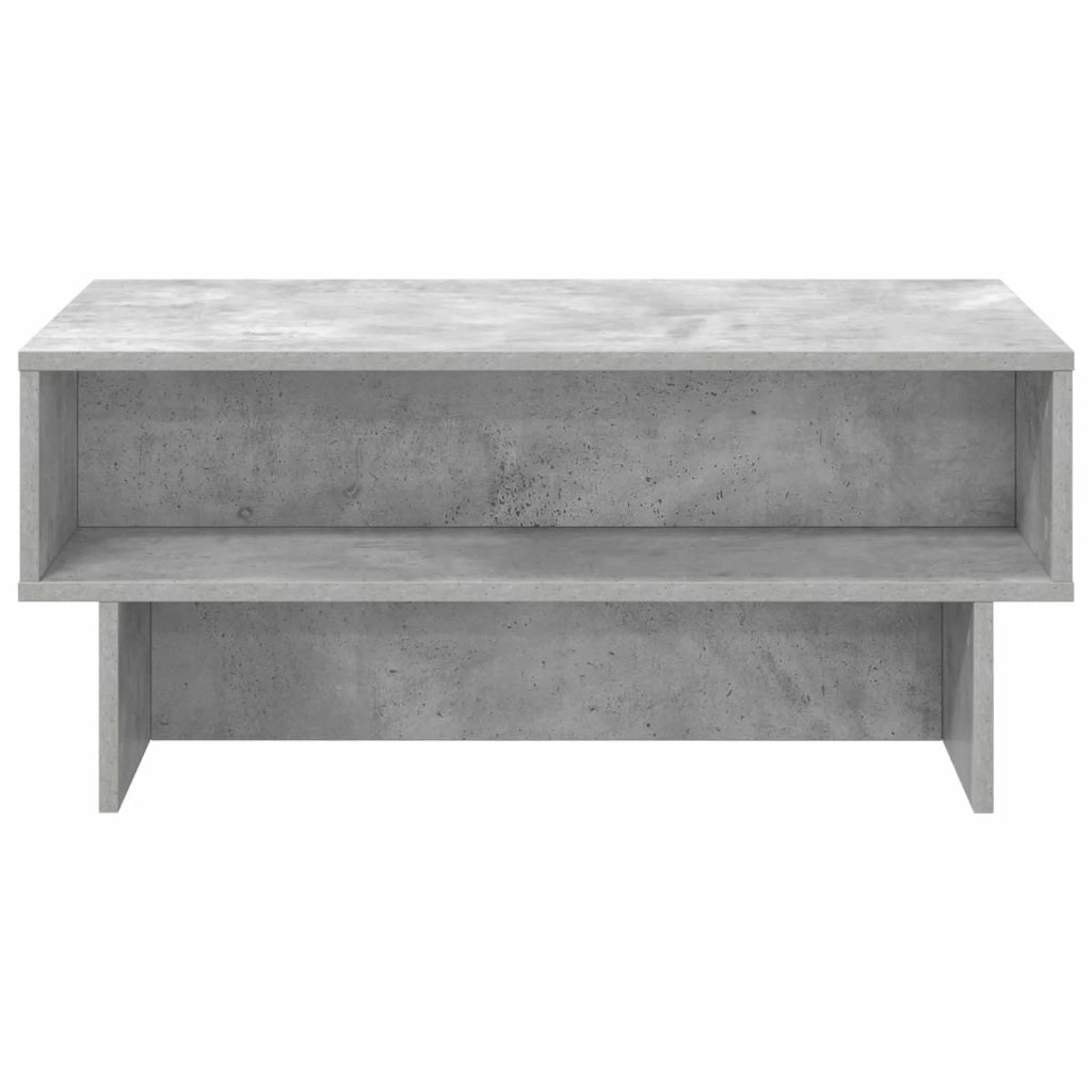 Tavolino da salotto Grigio cemento 80 x 46 x 35 cm 8000223