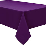 Tavolo Quadrato Asciugamano di Qualità 140x180 cm - Disponibile in Diverse Colori - Viola