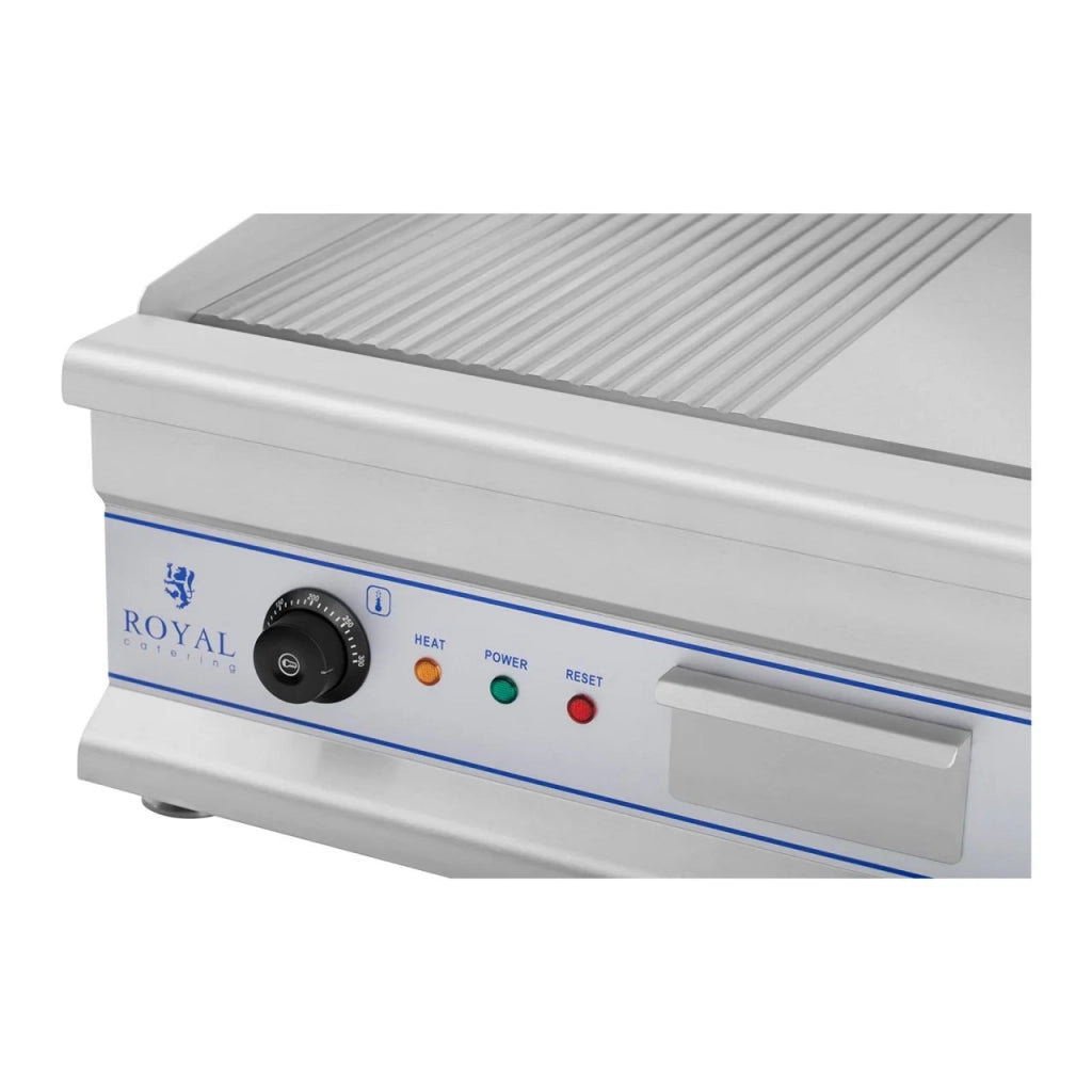 Piastra elettrica a doppia rigatura 60 cm 6400 watt 14_0002861