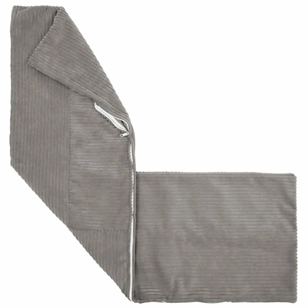 Federa ALMELO Grigio Chiaro 40 x 145 cm corduroy 914293