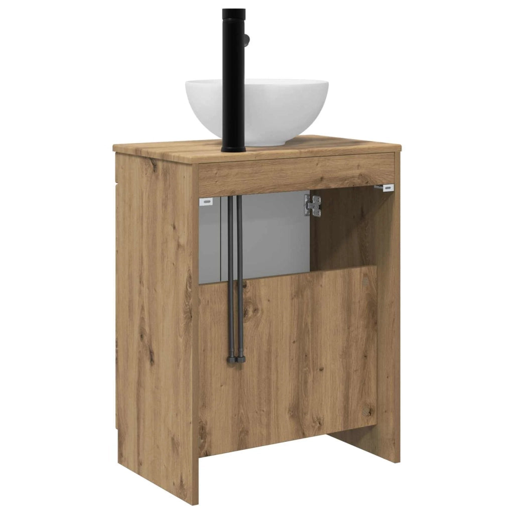 Mobile da bagno con lavabo Rovere Artigianale 54 x 35 x 83 cm 890147