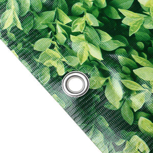 Telo Copertura Protezione 90x600cm Frangivista Frangivento per Balcone Ringhiera Verde
