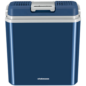 Frigorifero Elettrico Portatile 24LT Caldo Freddo 12v 230v Auto Camper Casa Blu