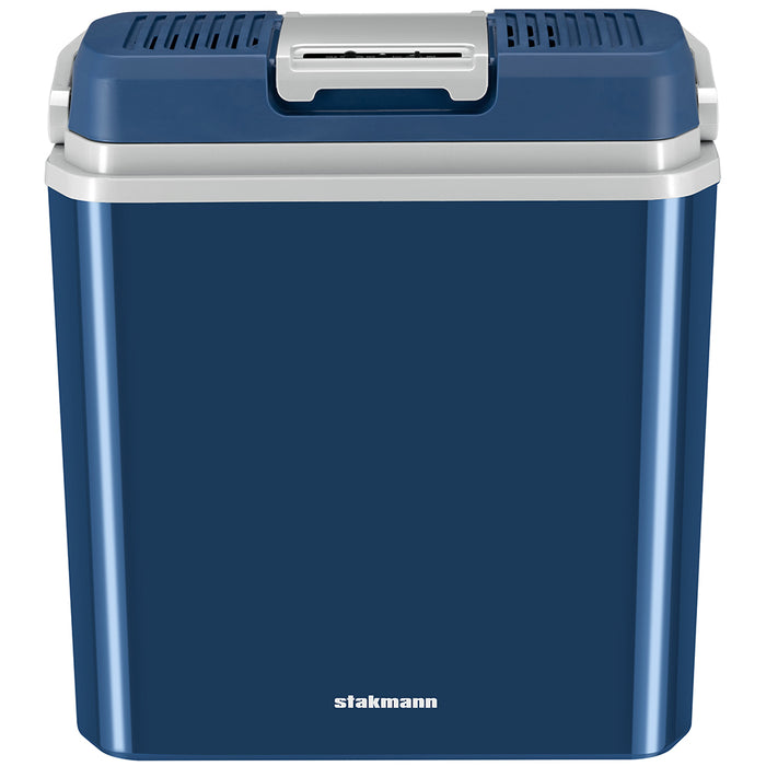 Frigorifero Elettrico Portatile 24LT Caldo Freddo 12v 230v Auto Camper Casa Blu