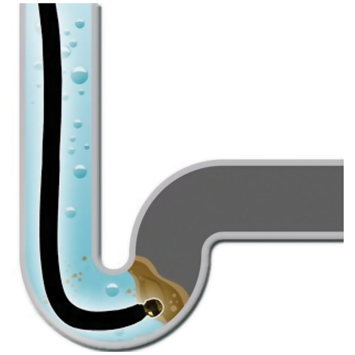 Micro Sonda PVC Sturatubi per Idropulitrice 15 metri con 4 Adattatori inclusi