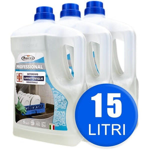 15LT MAURY'S PROFESSIONAL DETERSIVO LAVASTOVIGLIE INDUSTRIALE IN CONF. DA 3X5 LT