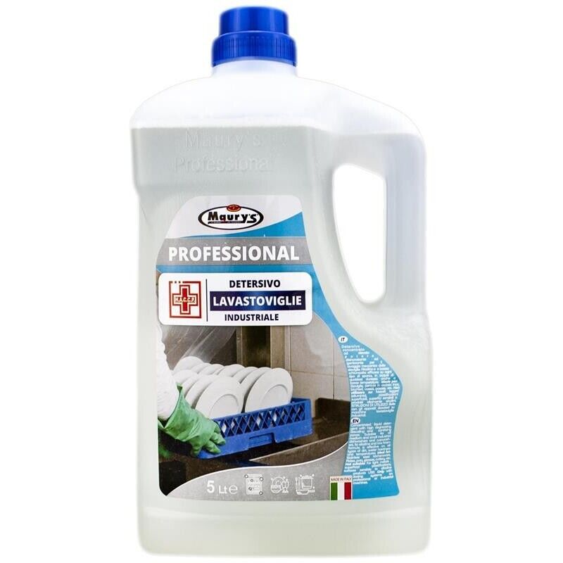 15LT MAURY'S PROFESSIONAL DETERSIVO LAVASTOVIGLIE INDUSTRIALE IN CONF. DA 3X5 LT
