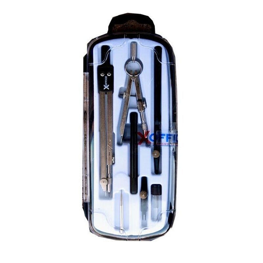 COMPASSO 207 CON ACCESSORI SCUOLA DISEGNO TECNICO