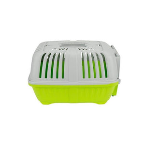 TRASPORTINO CANE GATTO DA VIAGGIO IN PLASTICA CON PRATICA MANIGLIA 55X36X36CM