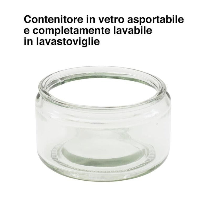 MAURY'S CONDÌ FORMAGGIERA DA TAVOLA CON CUCCHIAINO IN ACCIAIO INOX