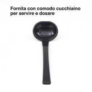 MAURY'S CONDÌ FORMAGGIERA DA TAVOLA CON CUCCHIAINO IN ACCIAIO INOX