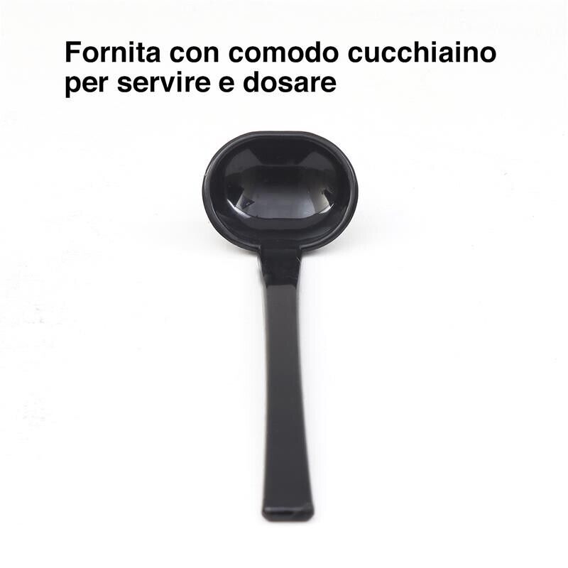 MAURY'S CONDÌ FORMAGGIERA DA TAVOLA CON CUCCHIAINO IN ACCIAIO INOX