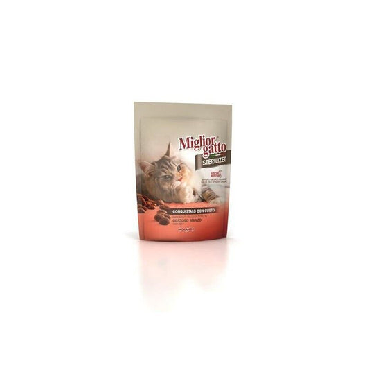 MIGLIOR GATTO STERILIZED CROCCANTINI CON MANZO 400 GR