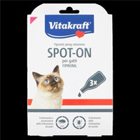FIPROVIT 50 MG SOLUZIONE SPOT-ON PER GATTI FIPRONIL 3 DOSI X 0,50 ML