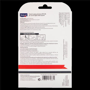 FIPROVIT 134 MG SOLUZIONE SPOT-ON PER CANI DI TAGLIA MEDIA FIPRONIL 3 X 1,34 ML