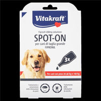 FIPROVIT 268 MG SOLUZIONE SPOT-ON PER CANI DI TAGLIA GRANDE FIPRONIL 3 X 2,68 ML