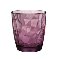 BORMIOLI DIAMOND BICCHIERE ACQUA 3 PZ PURPLE