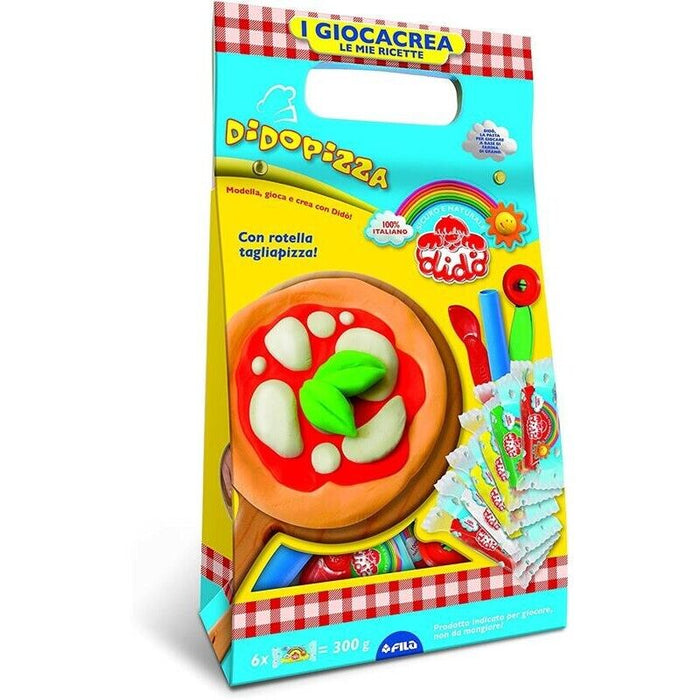 DIDÒ GIOCACREA LE MIE RICETTE DIDOPIZZA SET PONGO FORMINE ACCESSORI PIZZAIOLO