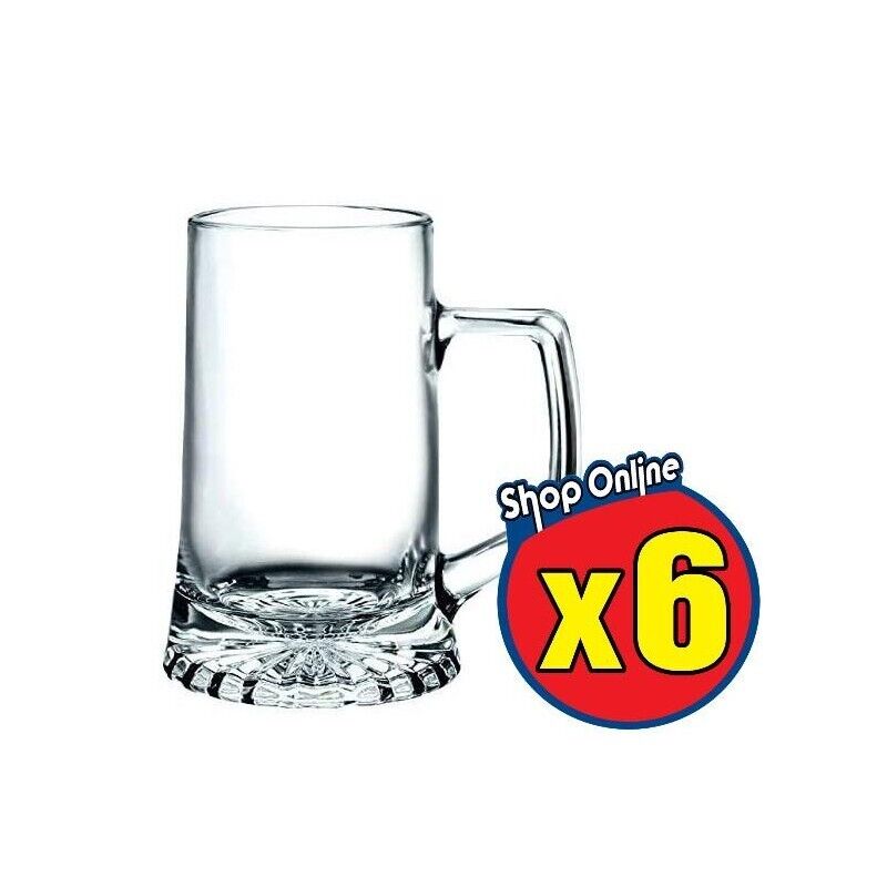 BORMIOLI 6 BOCCALI STERN BICCHIERI PER BIRRA DA 40 CL